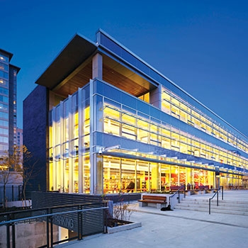 city north vancouver library exterior hdr