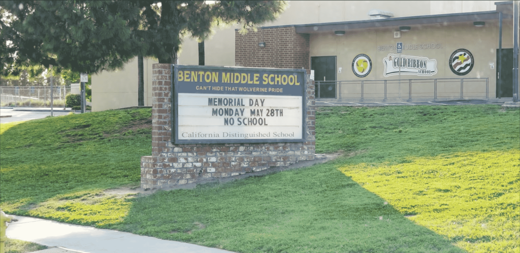 NLMUSD Reginald M. Benton Middle School